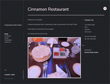 Tablet Screenshot of cinnamon-hale.co.uk